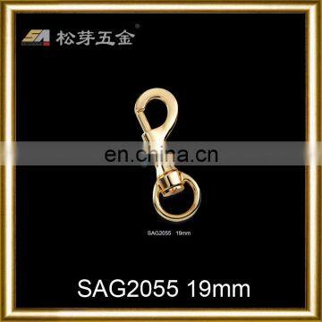 Zinc Alloy Swivel Eye Bolt Solid Snap Hook Safety Snap Hook With High Strength