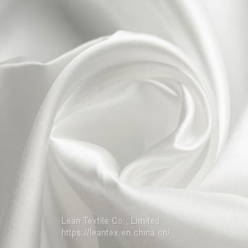 Polyester Dull Satin Matte Satin Fabric 120 gsm