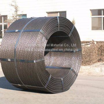 Hot sale ASTM A416 low relaxation 7wire pc steel strand