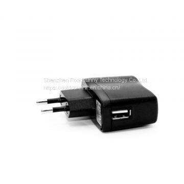 5V1A Single USB Port Power Charger for Mobile Phone With CE Certificate for EU Standard photo-2