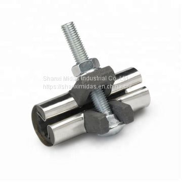 OD67mm stainless steel SS snap clamp for PVC pipe