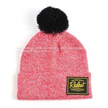 Promotional POM POM Knit Beanie Hat China photo-2