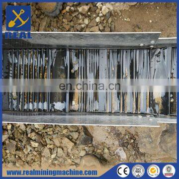 Gold sluice box ribbed rubber matting gold prospecting equipment for sale