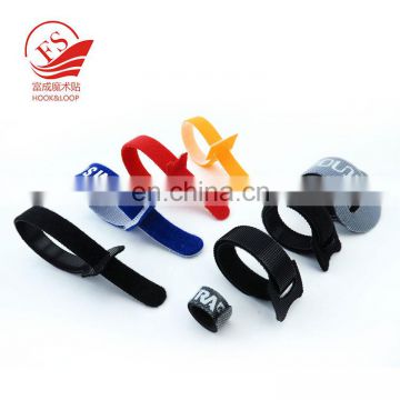 Manufacturer supplier colored bulk zip ties hook and loop wire cable ties strap