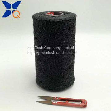 Black Ne21/2plies 10% Stainless Steel Blend 90% Polyester Fiber for Touch Screen Gloves Perfect Hand Feeling -XT11323 photo-3