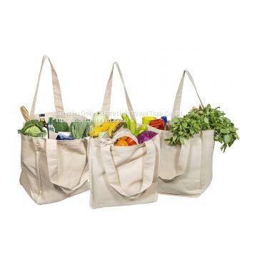 Eco-friendly Bags Canvas Grocery Shopping Bags with Handles