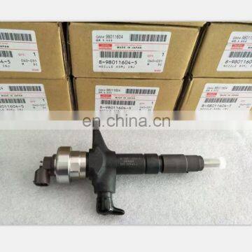 Diesel Fuel Common Rail Injector 095000-6980 8980116045 8-98011604-5 for 4JJ1 photo-2
