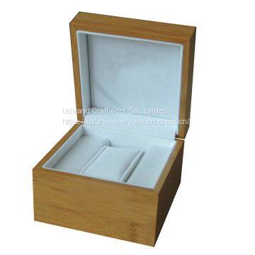 Natural Bamboo/wooden Gift Packaging Box Wholesale With Custom Logo Urbrand photo-5