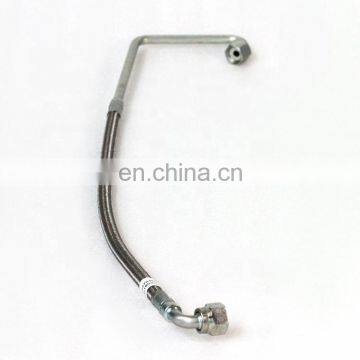 turbocharger oil inlet pipe flexible hose 3976466 for QSB6.7 diesel engine  ISDE ISBE QSB6.7 6D107