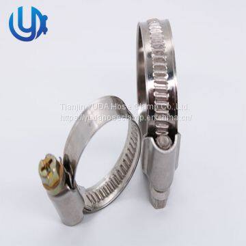 Germany Type stainless steel hose clamps sizes
