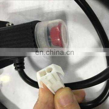 DN15 Manual Reset 1/2" / Hose to Hose / Aluminum Alloy Gas Emergency Shut off Solenoid Valves Home Gas Leak Detector Alarm DC9V photo-3