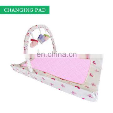 Premium amazon suppliers custom contoured quilted style waterproof portable changing pad liner for baby or adult bed diaper