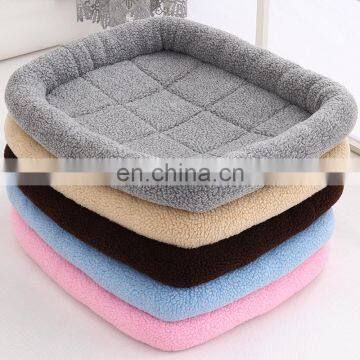 Lambskin kennel pet mat small and medium-sized dog warm winter cat nest