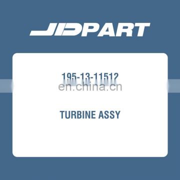 DIESEL ENGINE SPARE PART TURBINE ASSY 195-13-11512 FOR EXCAVATOR INDUSTRIAL ENGINE