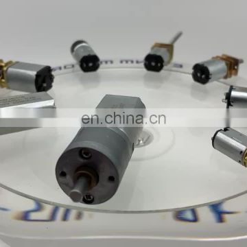 low voltage dc motor 1.5v with metal gearbox