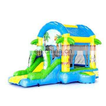 Kids Bouncy Castle Inflatable Jungle Bouncer Slide Combo Jumper Bounce House For Sale