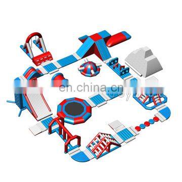 31m x 30m Giant Lake Sea Floating Water Park Equipment Inflatable Aqua Park