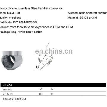 Stainless Steel Handrail Connector Bar Holder photo-6