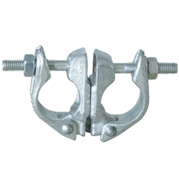 Q235 Electro-galvanized forged and pressed couplers/ clamp for scaffolding system