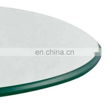 Round 10mm Thickness Glass Tops for Dining Table and Occasional Table Bases
