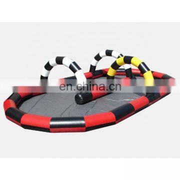 Factory Price Inflatable Sport Games Race Track For Kids Indoor Playground