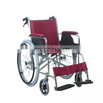 Rehabilitation therapy supplies lightweight folding hospital standard transfer Wheelchair