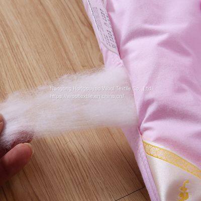 European Pink Color Lamb Quilt Duvets Comforter Alpaca Duvet Cheap Price Cashmere Duvet photo-2