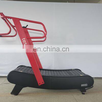 Burn More Calories Treadmills Gym Fitness Equipment Without Motor Curved Treadmill & Air Runner Machine With Resistance Bar photo-4