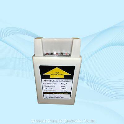50kV 60nF Capacitor, High voltage capacitor 0.06uF 50kV, HV pulse capacitor 50000V 0.06MFD