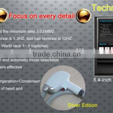 OEM/ODM ,CE Certificate , Factory Price ,cheap and Nice , 808 nm Diode Laser Hair Removal Machine for Sale photo-2
