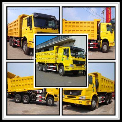 6x4 336HP 371HP 10 Wheeler 40ton Sinotruck HOWO Heavy Duty Tipper Dumper Dump Truck photo-4