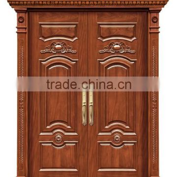 100% solid wood door, hot sales design, interior door from China manufacturer