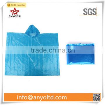 Disposable PE recycled poncho