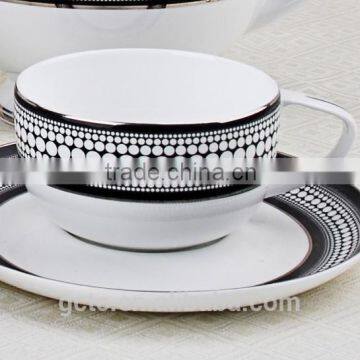 Bone China 15pcs Tea Set With photo-4