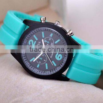 2014 wristwatch &fashion silicone watch