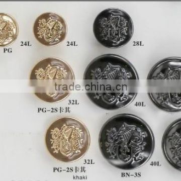 2016 fashin plating ABS button for women's coats ABS plating button manufacture 24L 28L 32L 34L 36L 40L