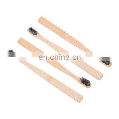 Biodegradable Family Travel Soft Bristles Pack Bamboo Charcoal Toothbrush Pack of 2 photo-4