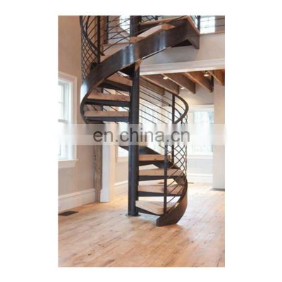 Projects of Spiral Staircase Design Indoor Curved Stair outdoor spiral Stairs Staircase With Railings Handrail