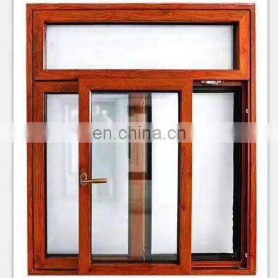 Factory hot sale large french sliding window dual pane interior sliding glass window
