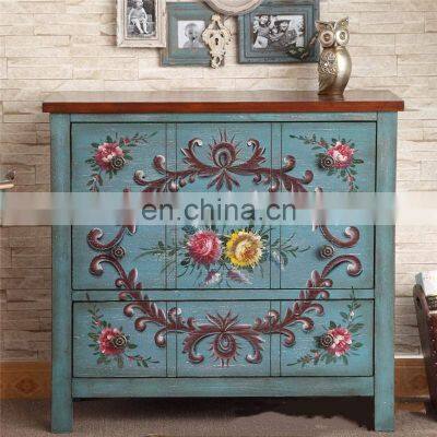 Modern designer chest of drawer nordic wooden storage chest drawers