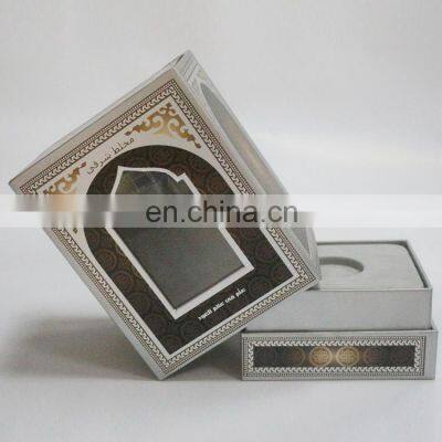 Muslim style  100ml Cologne Classic Style Empty Perfume Packaging with Logo Cardboard Storage Boxes