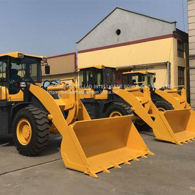 Construction Machinery Hot Sale China 3t 936 Loader with Standard Bucket with Wood Grabber