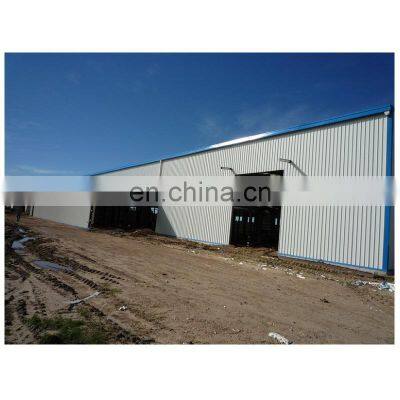 Build Prefabricated Metal Building Steel Structure Food Warehouse Factory