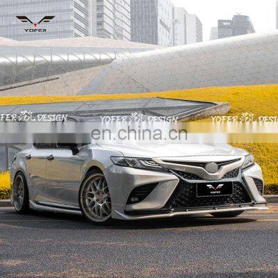 Three-stage Front Shovel Bumper Spoiler Universal Front Lip pp Front Lip for New Camry photo-3