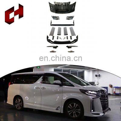 Ch Popular Item Front Bumper Rear Bumper Car Grille Side Skirt Car Body Parts For Trd Kit For Toyota Alphard 18