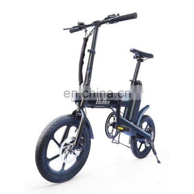 Customized Wholesale 16inch 36v 250W 32KM/H Speed 13AH Electric City Bike Folding E-Bike photo-4