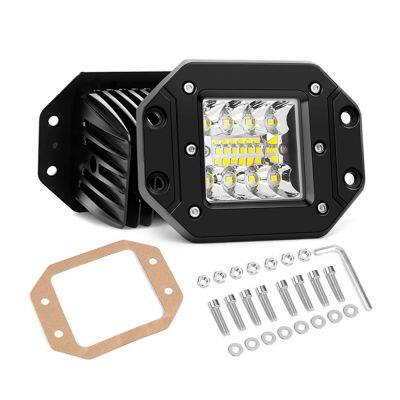 Offroad Light Accessories 4x4 5 Inch Car Bumper Flush Mount LED Pods Combo Beam Cube Light for Jeep Ford Off Road Truck photo-5