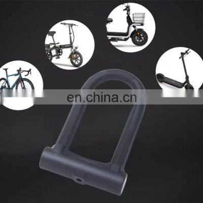 Hot Sale High Quality Heavy Duty Bike Manganese Steel Material U-lock Bicycle U Lock With Cable photo-2