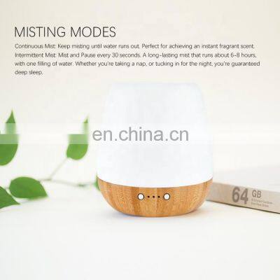 Wholesale Hotel Lobby Room Tabletop Electric Bamboo Ceramic Air Humidifier Nano Cool Mist Ultrasonic Essential Oil Diffusers photo-5