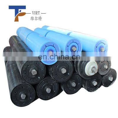 Rubber coated drive roller with solid plastic shaft for conveyors VIRT082